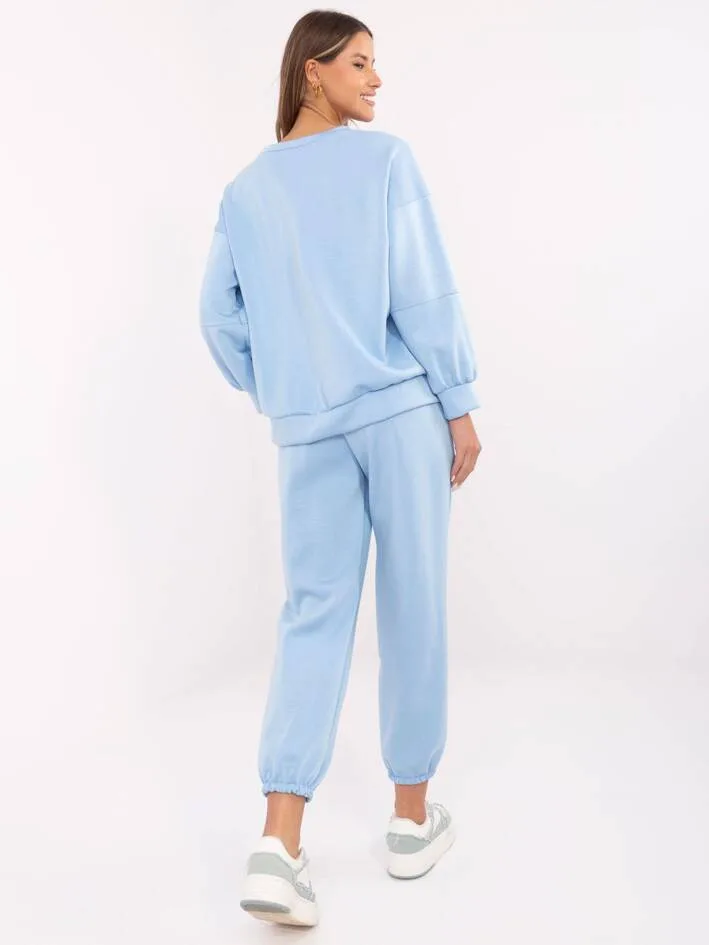 komplet dresowy jasnoniebieski