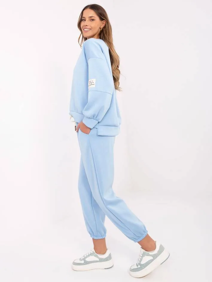 komplet dresowy jasnoniebieski