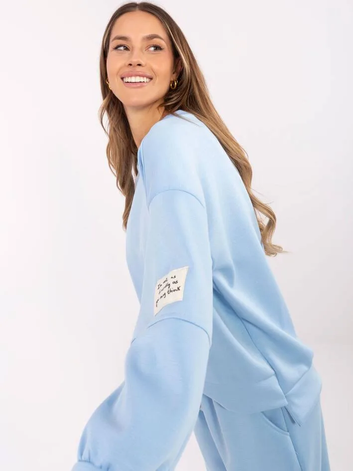 komplet dresowy jasnoniebieski