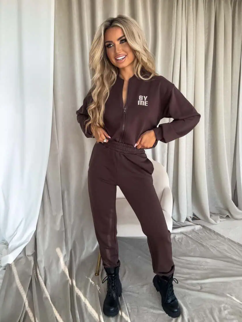 bluza rozpinana czekoladowa mimi