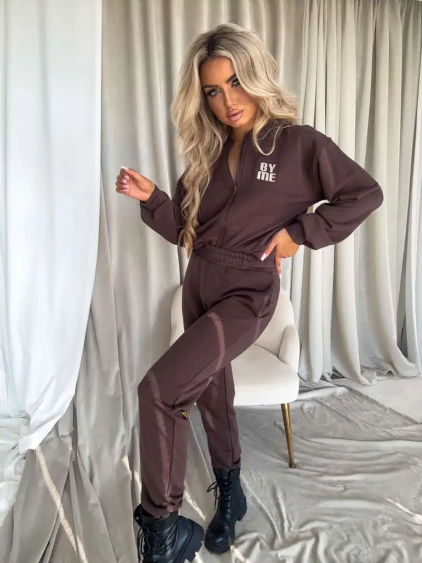 bluza rozpinana czekoladowa mimi