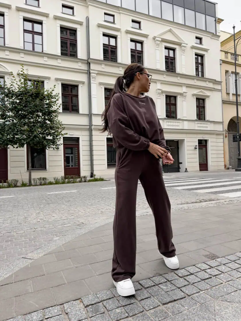komplet dresowy czekoladowy sydney