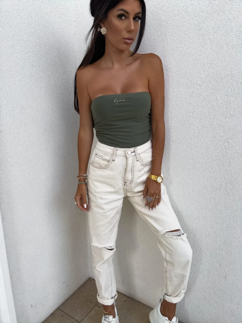 top by me khaki maven