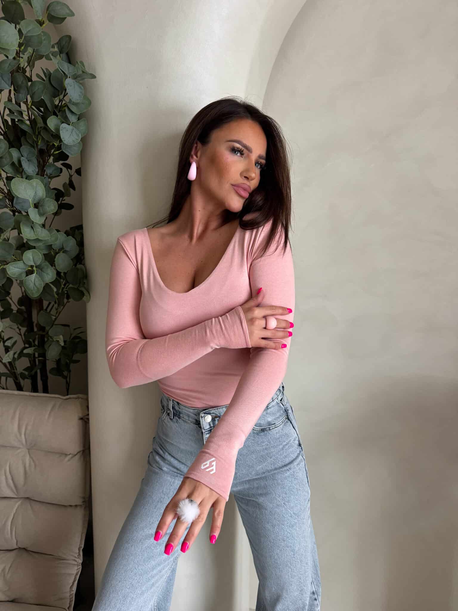 Bluzka By Me Venezia - Morelowa - obrazek 3