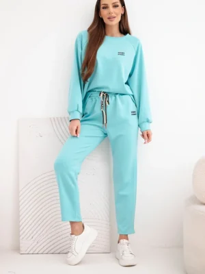 dres masełko turkusowy