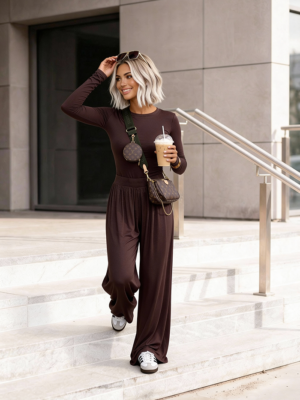 komplet z wiskozy damski